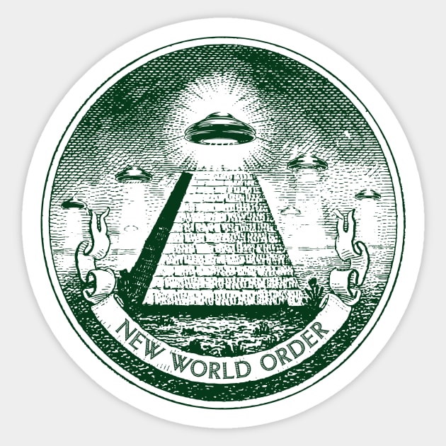 New World Order Sticker by department